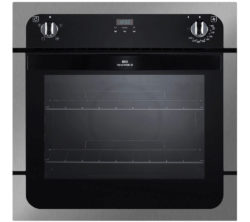 NEW WORLD  NW601FP Electric Oven - Black & Stainless Steel
